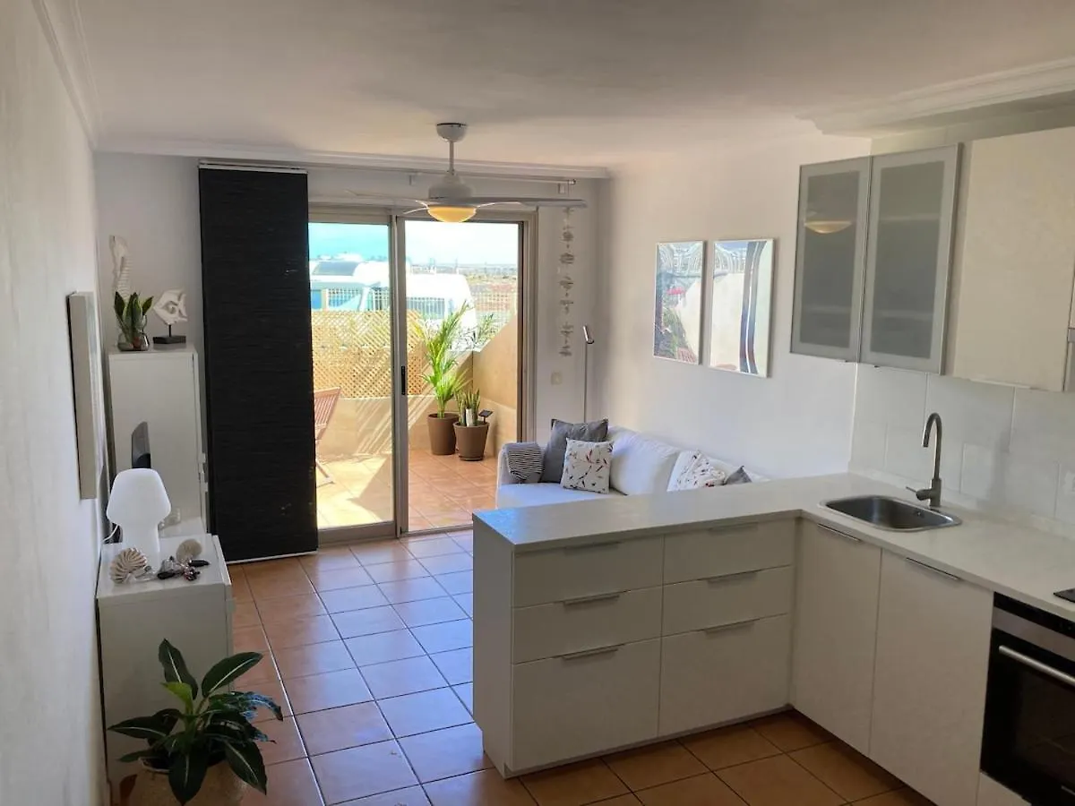 Fantastic Seafront Apartment With Sea Views & Pool La Tejita 0*,